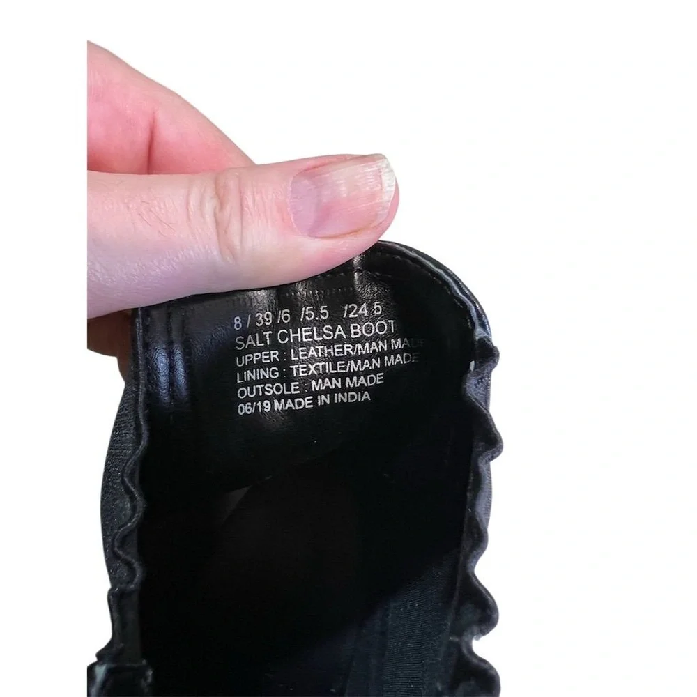 Kenneth Cole Reaction Salt Womens  Chelsea Ankle Boots Black Size 8 EUC - Picture 4 of 9